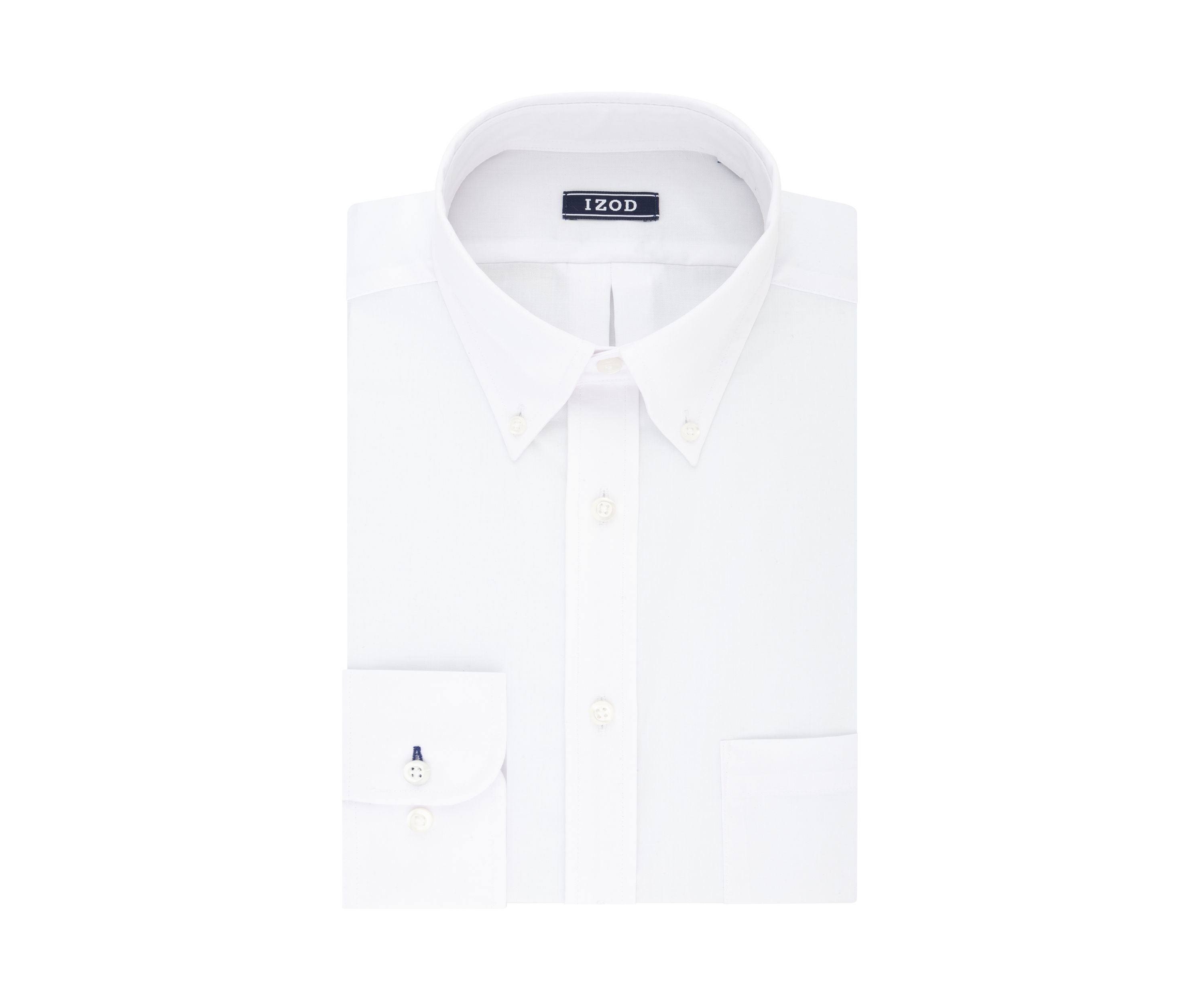 Big & Tall Stretch Solid White Shirt