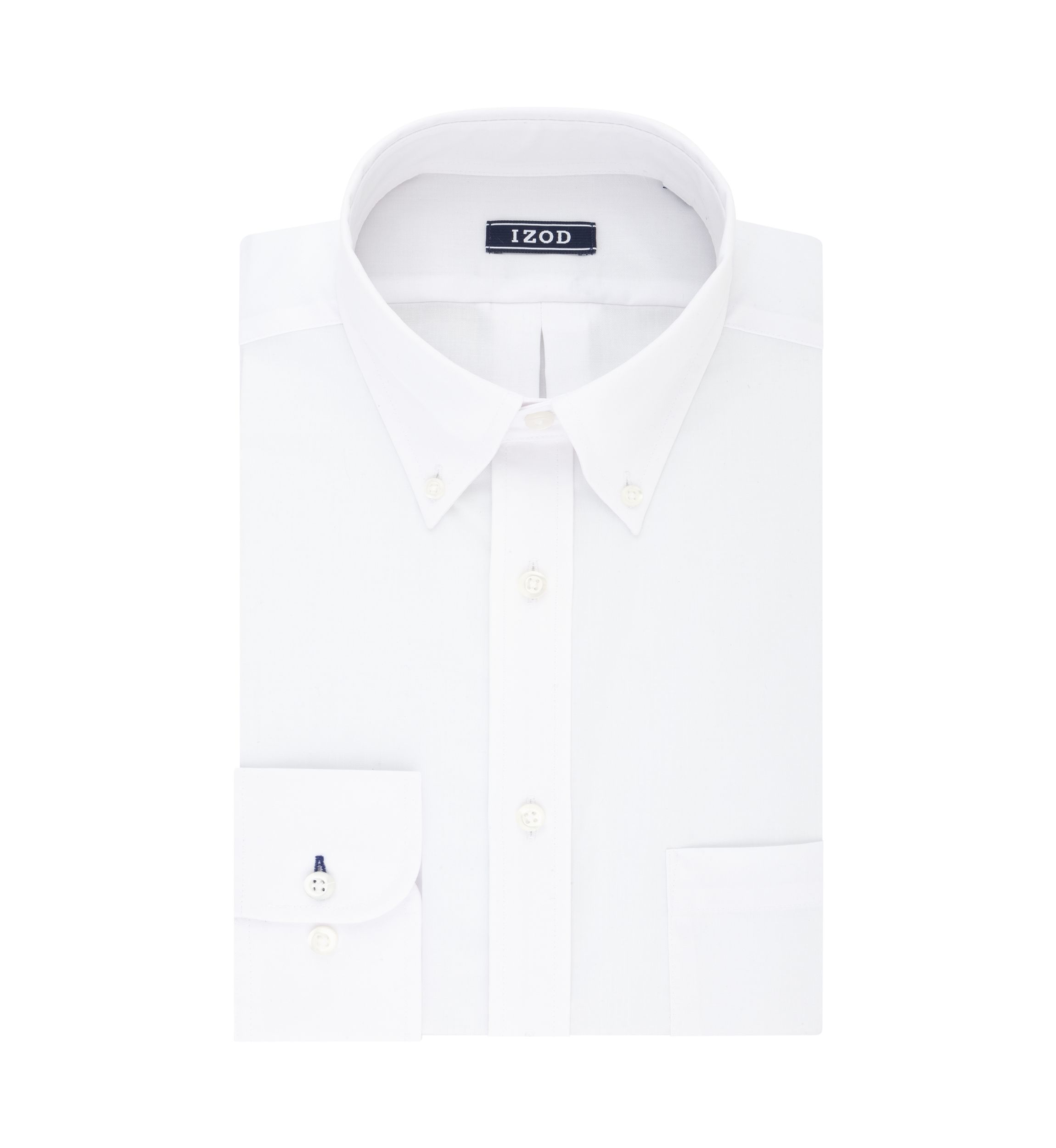 Big & Tall Solid White Stretch Shirt