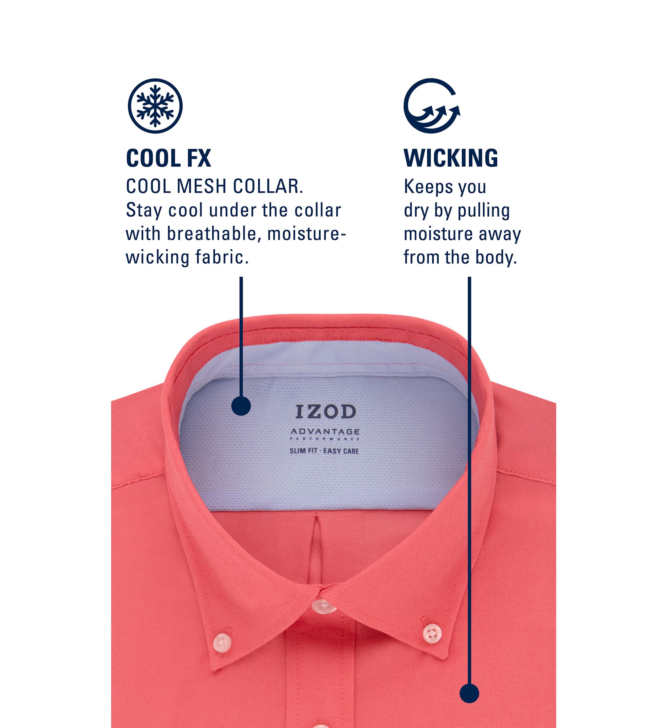 Advantage Performance Slim Fit Dress Shirt 