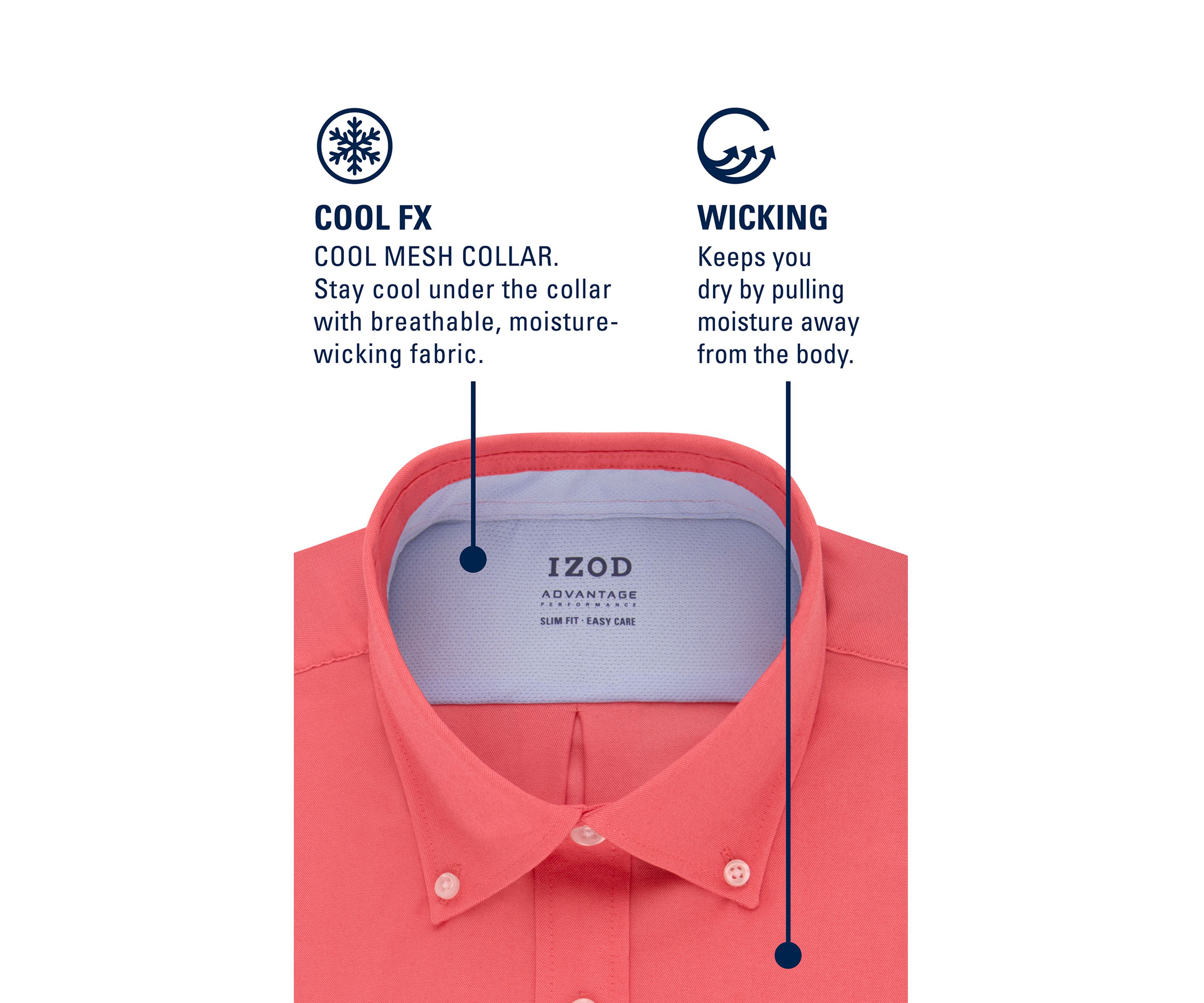 Advantage Performance Slim Fit Dress Shirt 