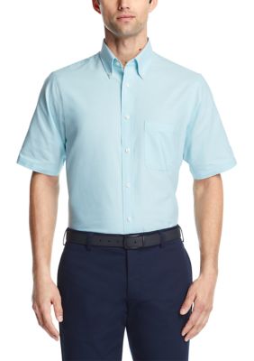 Short Sleeve Stretch Button Down Shirt