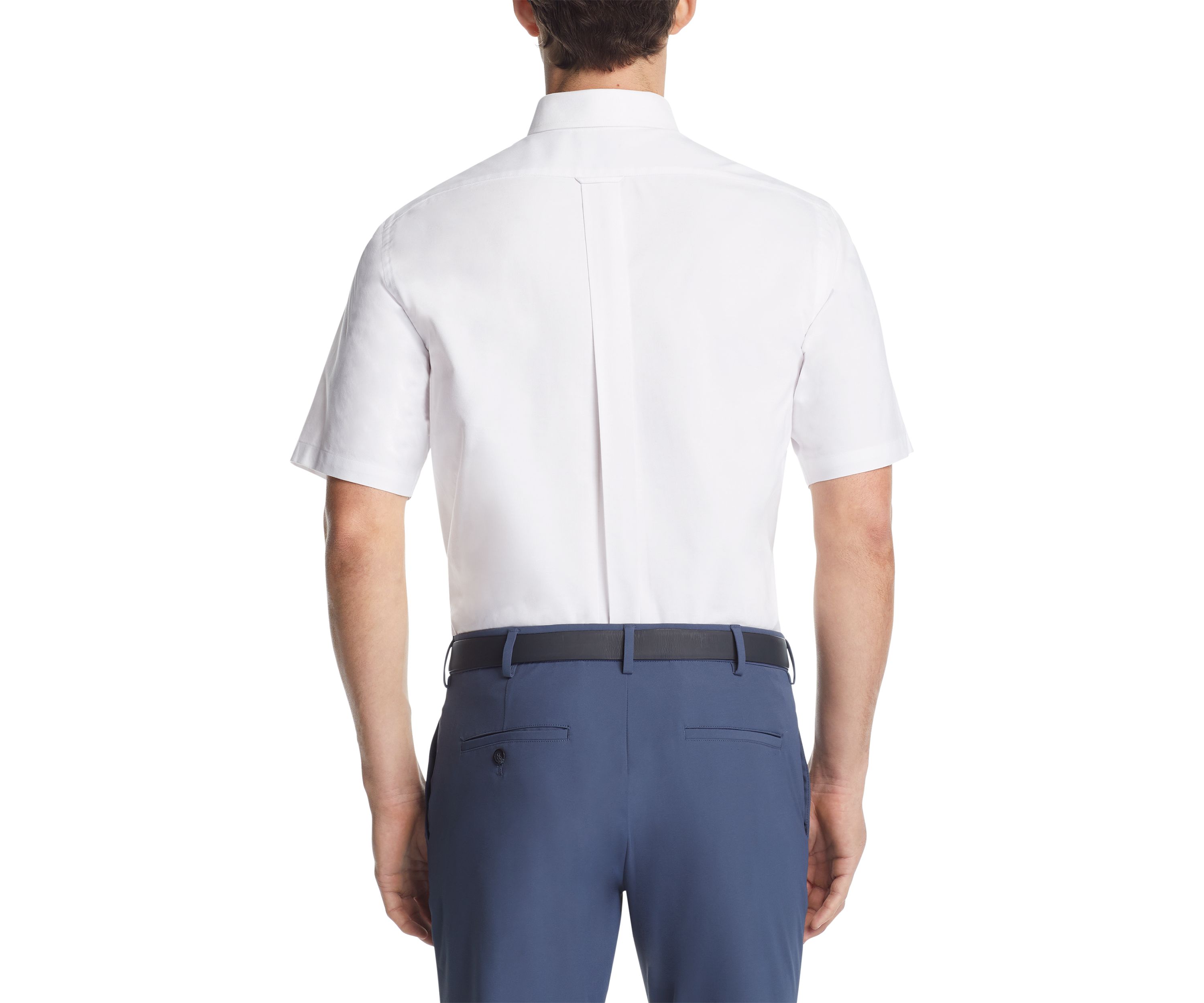 Short Sleeve Stretch Button Down Shirt 