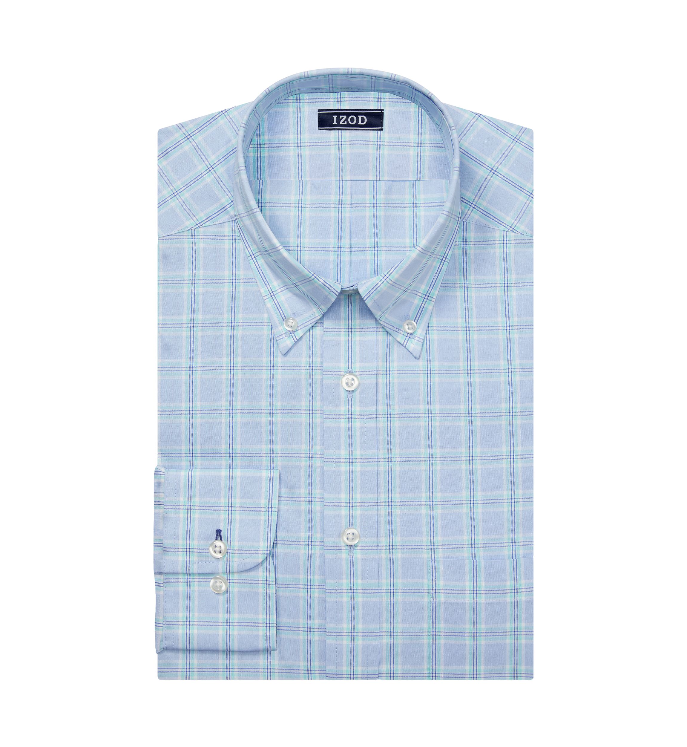 Regular Fit All Over Stretch Dress Shirt