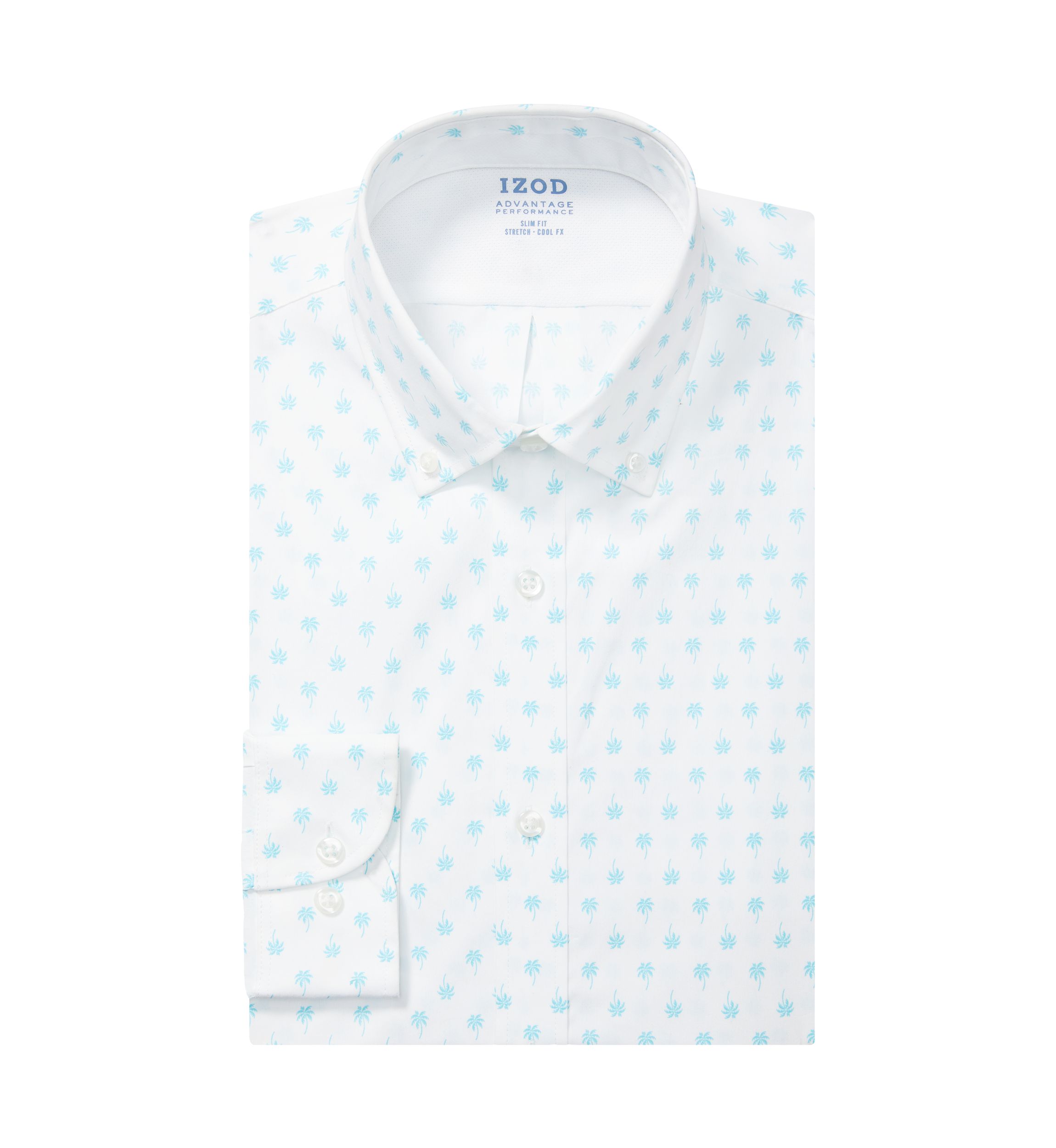 Slim Fit Stretch Cool FX Cooling Collar Dress Shirt