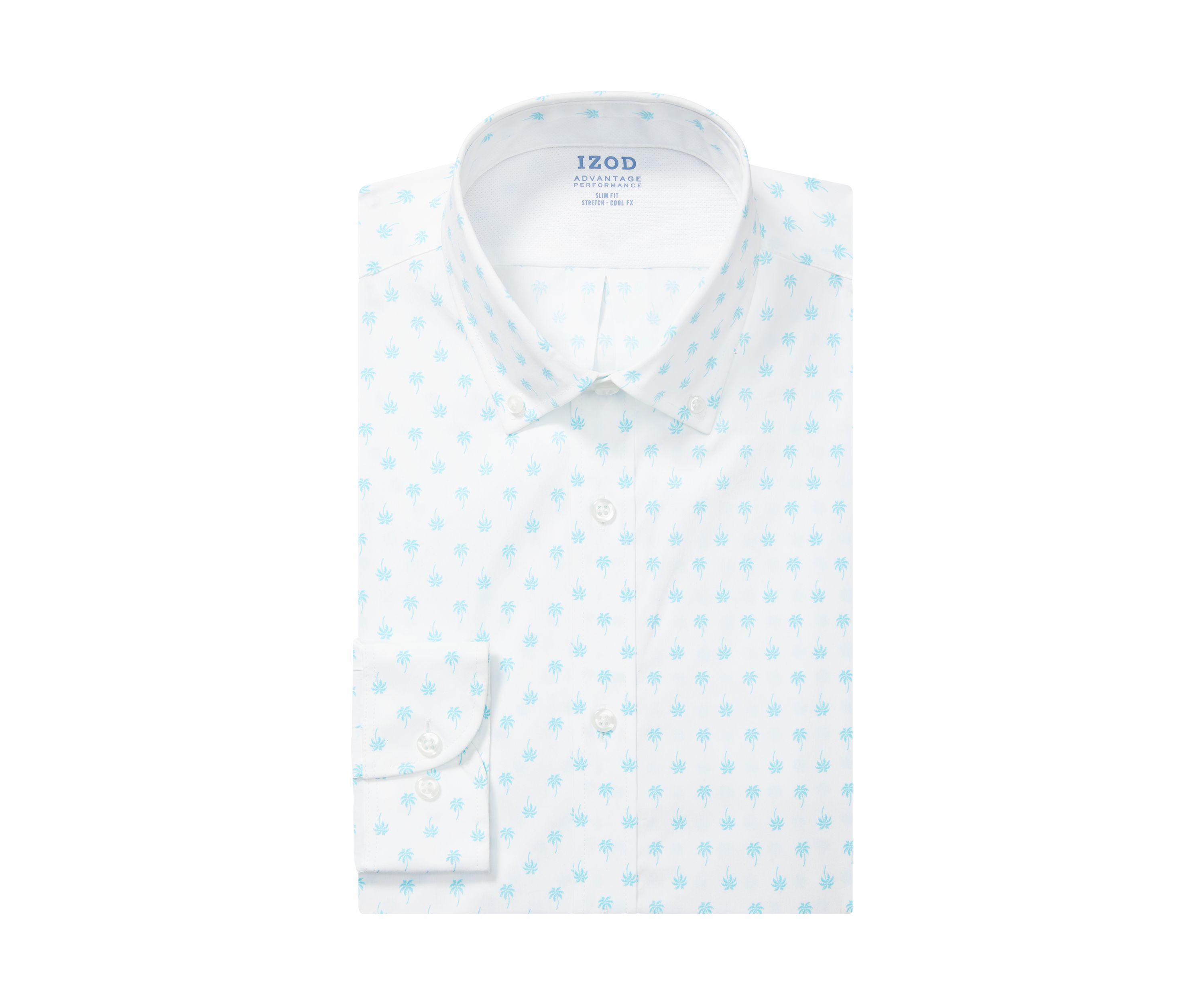 Slim Fit Stretch Cool FX Cooling Collar Dress Shirt