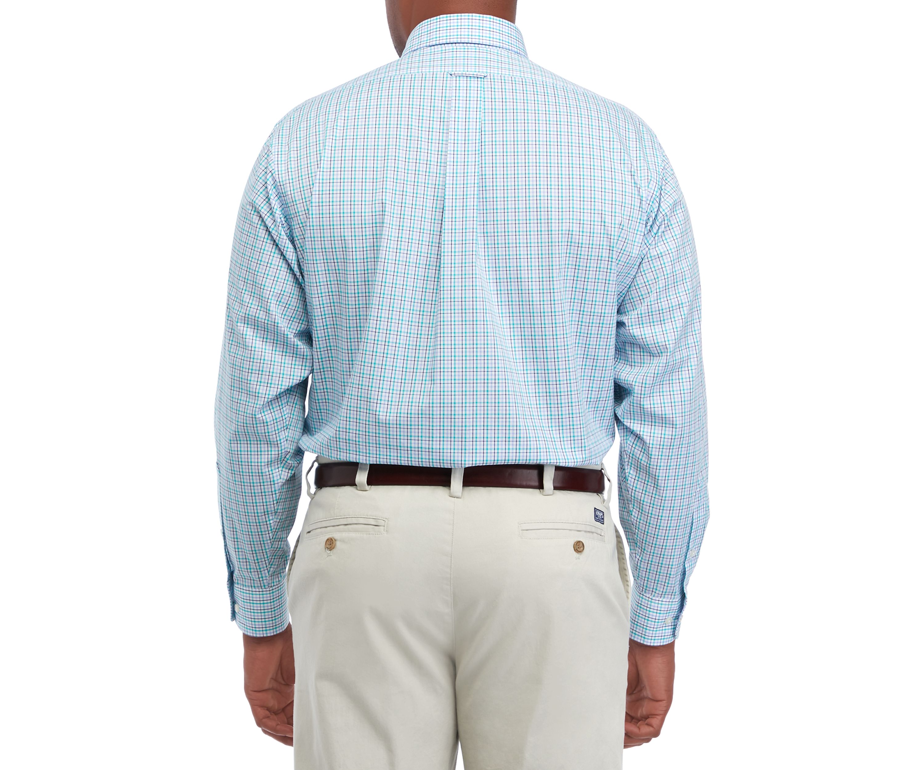 Mens Big & Tall All Over Stretch Dress Shirt