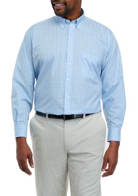 Big & Tall All Over Stretch Dress Shirt