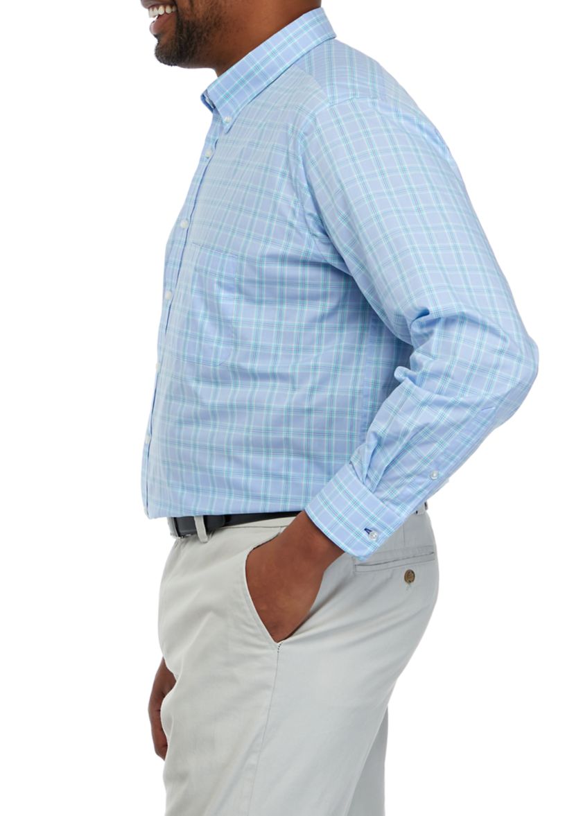 Big & Tall All Over Stretch Dress Shirt