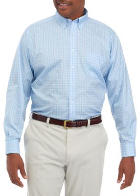 Big & Tall All Over Stretch Dress Shirt