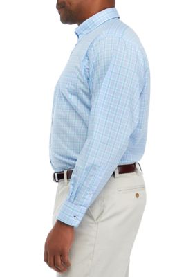 Big & Tall All Over Stretch Dress Shirt