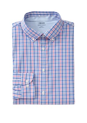 Men's Slim Fit Stretch Cool FX Cooling Collar Dress Shirt