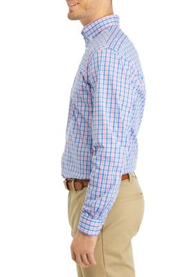 Men's Slim Fit Stretch Cool FX Cooling Collar Dress Shirt