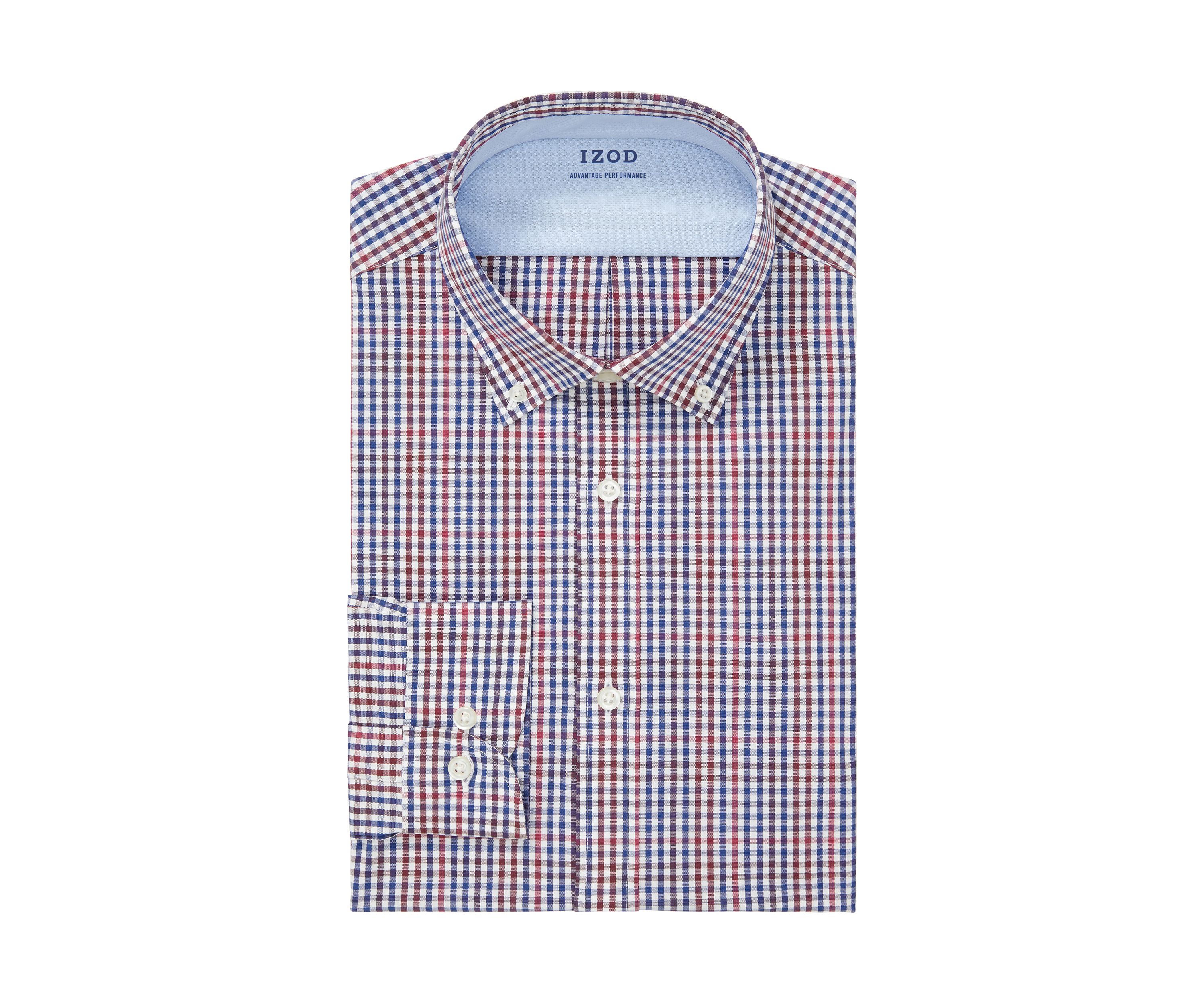 Long Sleeve Slim Fit Multi Check Shirt