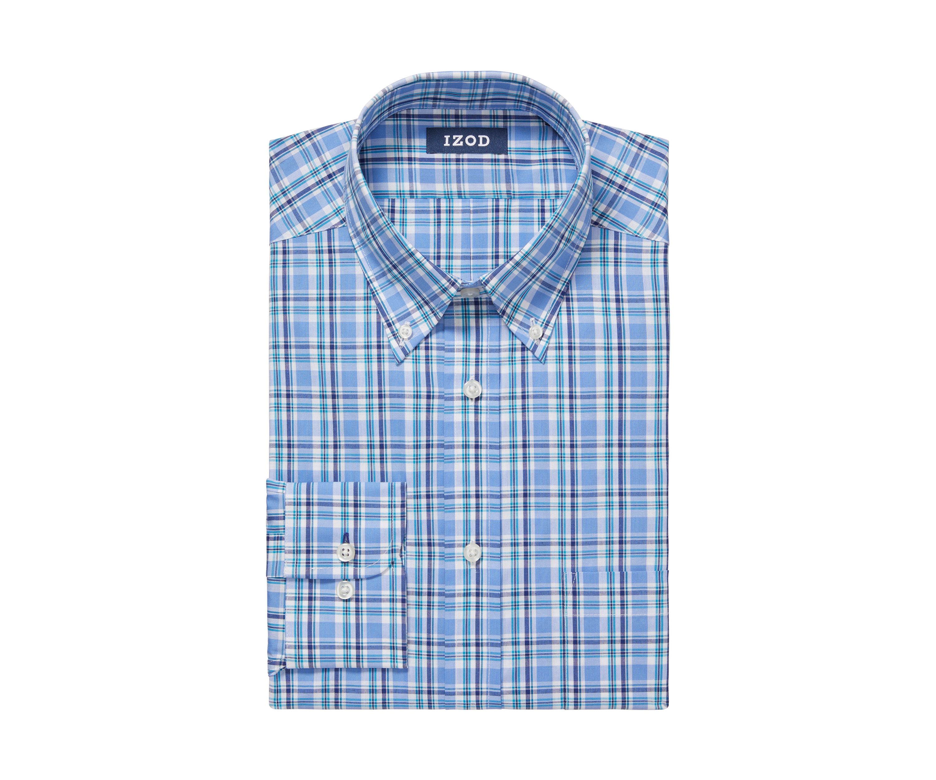 Mens Big & Tall All Over Stretch Dress Shirt