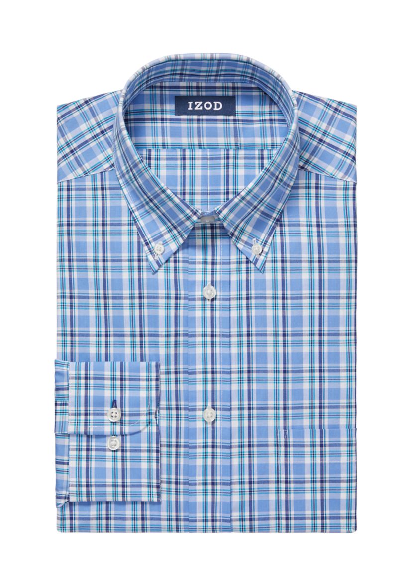 Mens Big & Tall All Over Stretch Dress Shirt