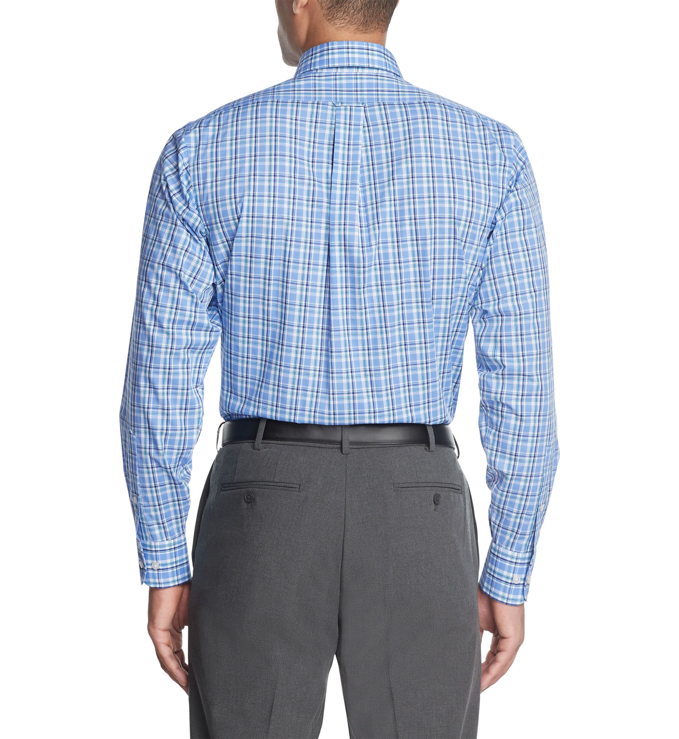 Mens Big & Tall All Over Stretch Dress Shirt