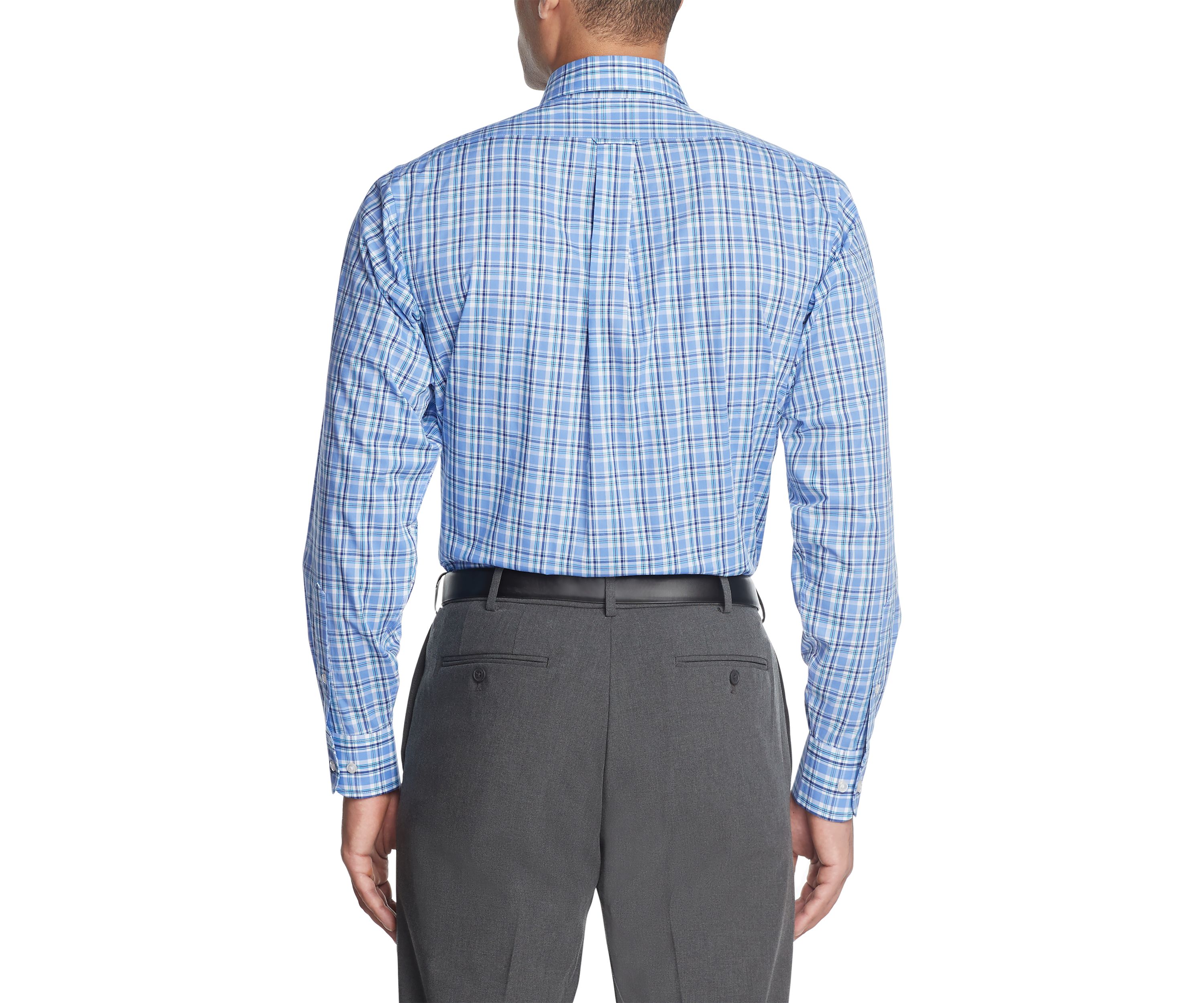 Mens Big & Tall All Over Stretch Dress Shirt