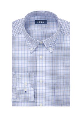 IZOD Men's Regular Fit All Over Stretch Dress Shirt | belk