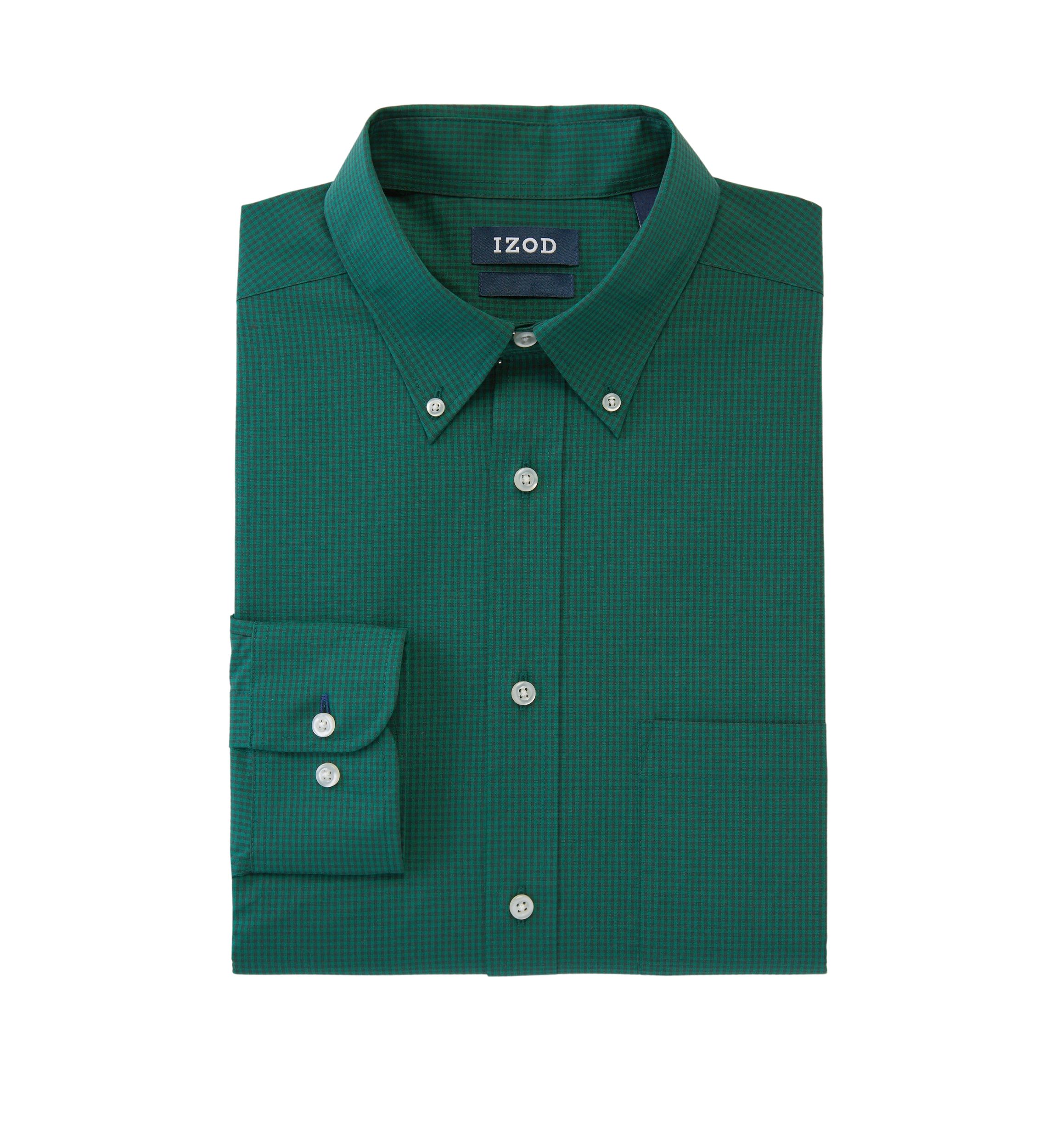 Mens Regular Fit All Over Stretch Dress Shirt