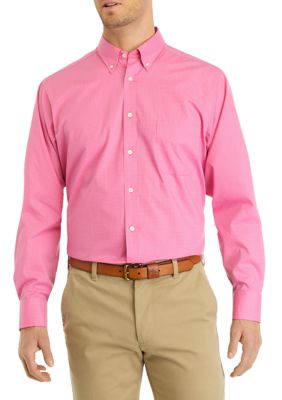 Men's Regular Fit All Over Stretch Dress Shirt