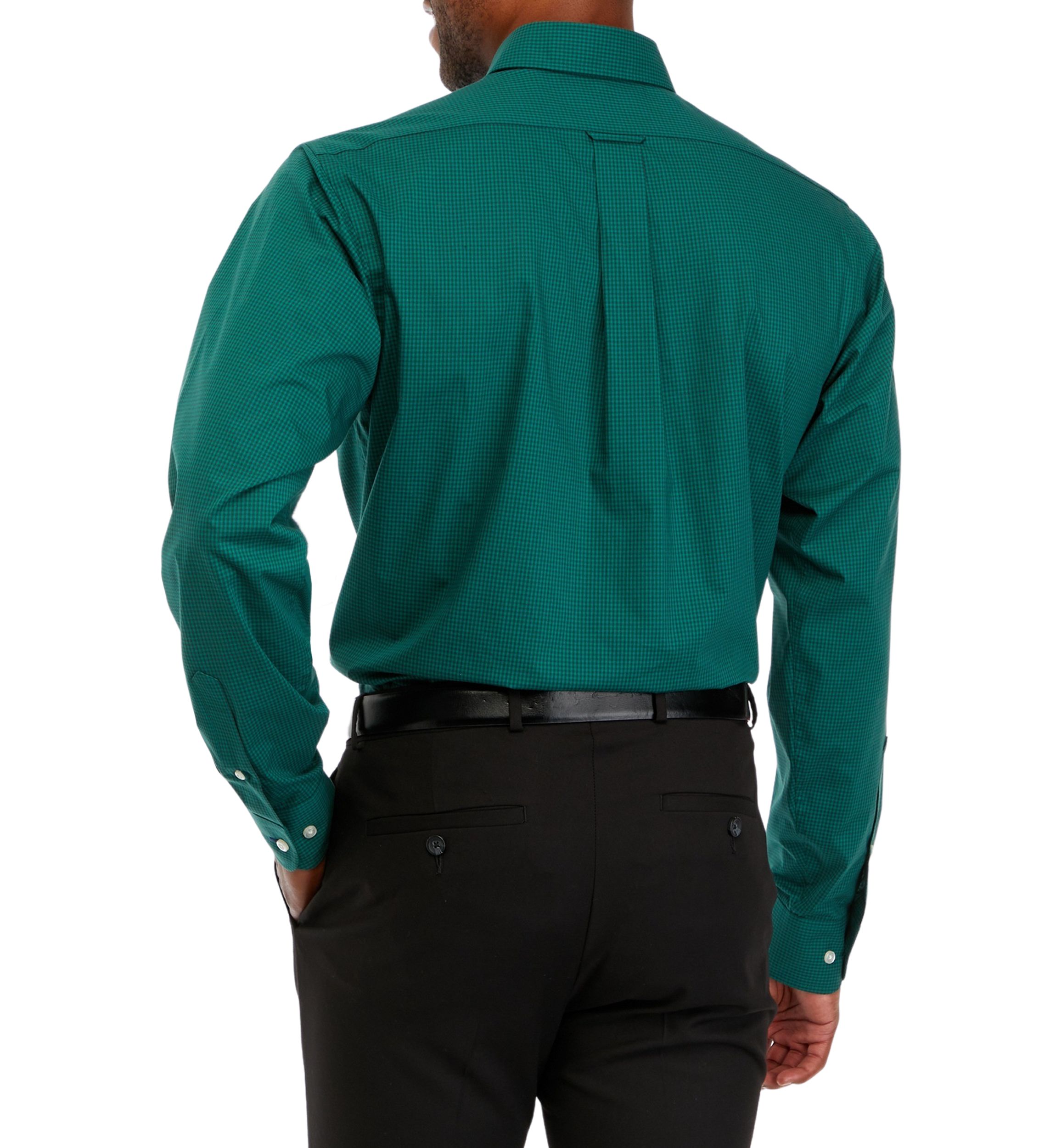 Mens Regular Fit All Over Stretch Dress Shirt