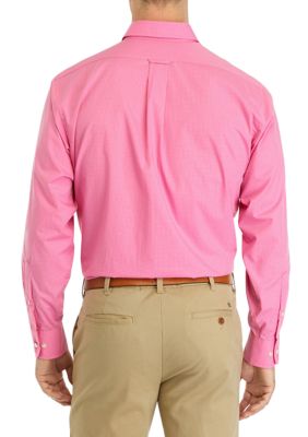 Men's Regular Fit All Over Stretch Dress Shirt