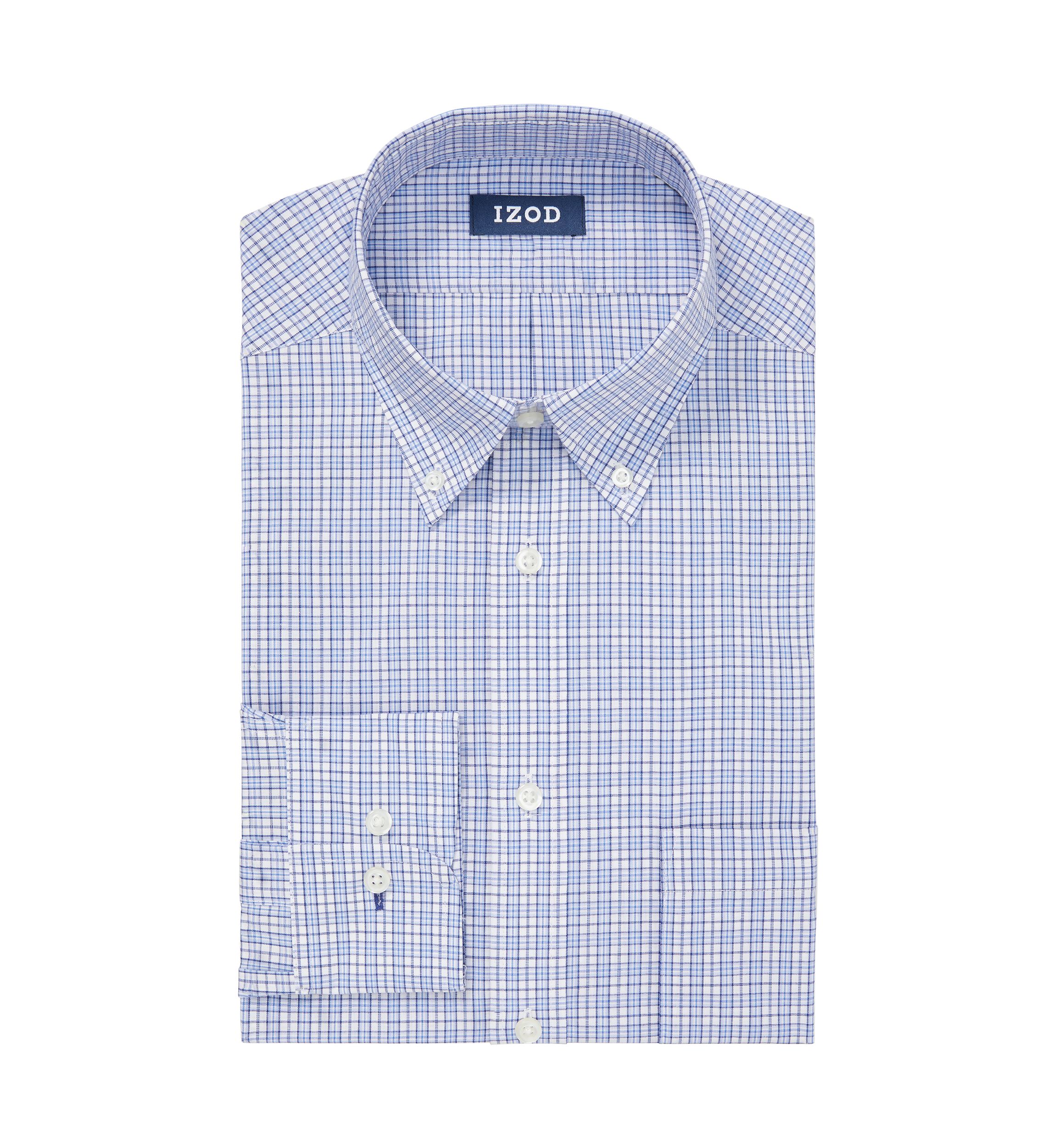 Mens Big All Over Printed Stretch Dress Shirt