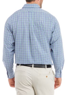 Men's Big All Over Stretch Dress Shirt