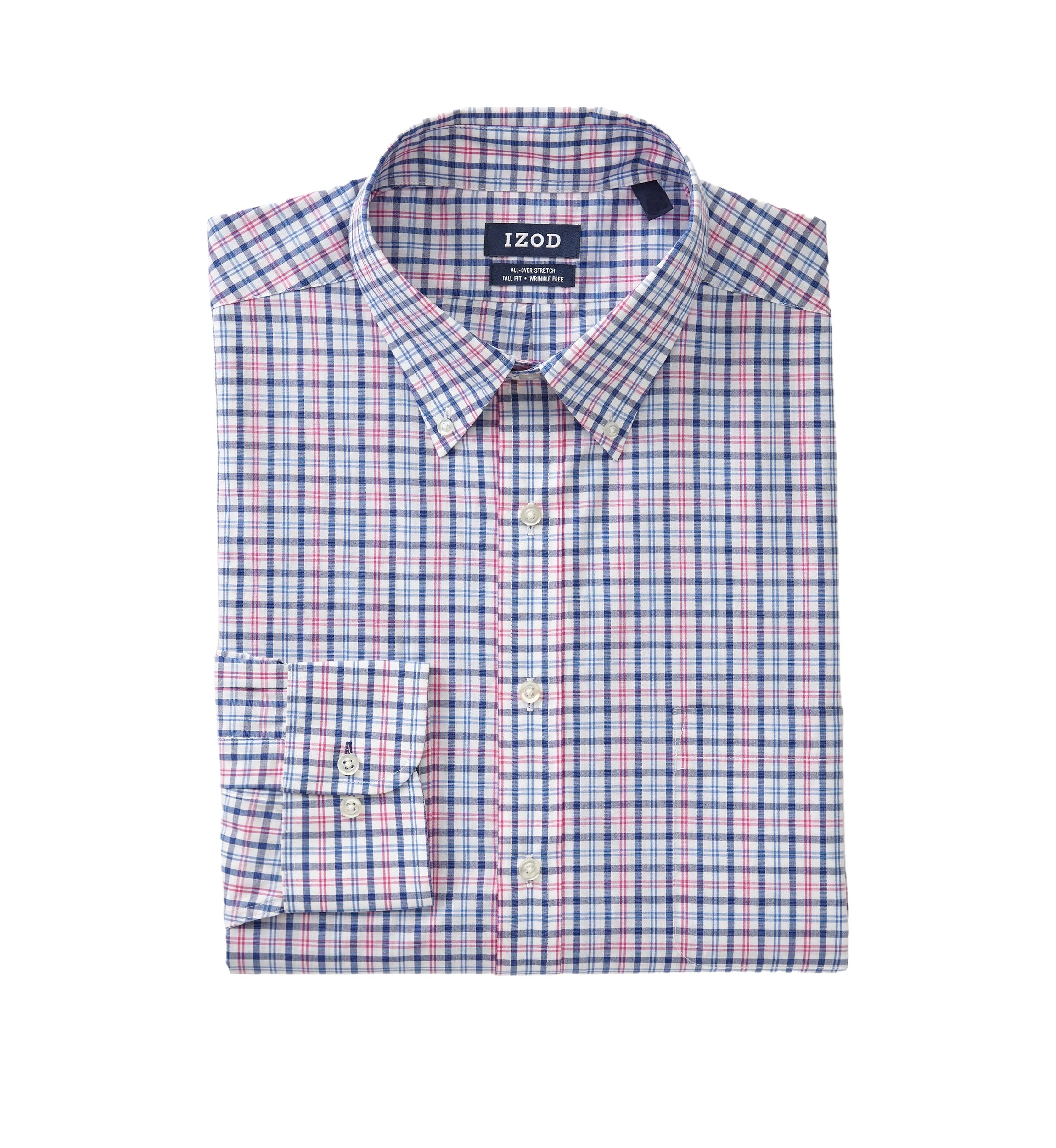 Big & Tall All Over Stretch Dress Shirt