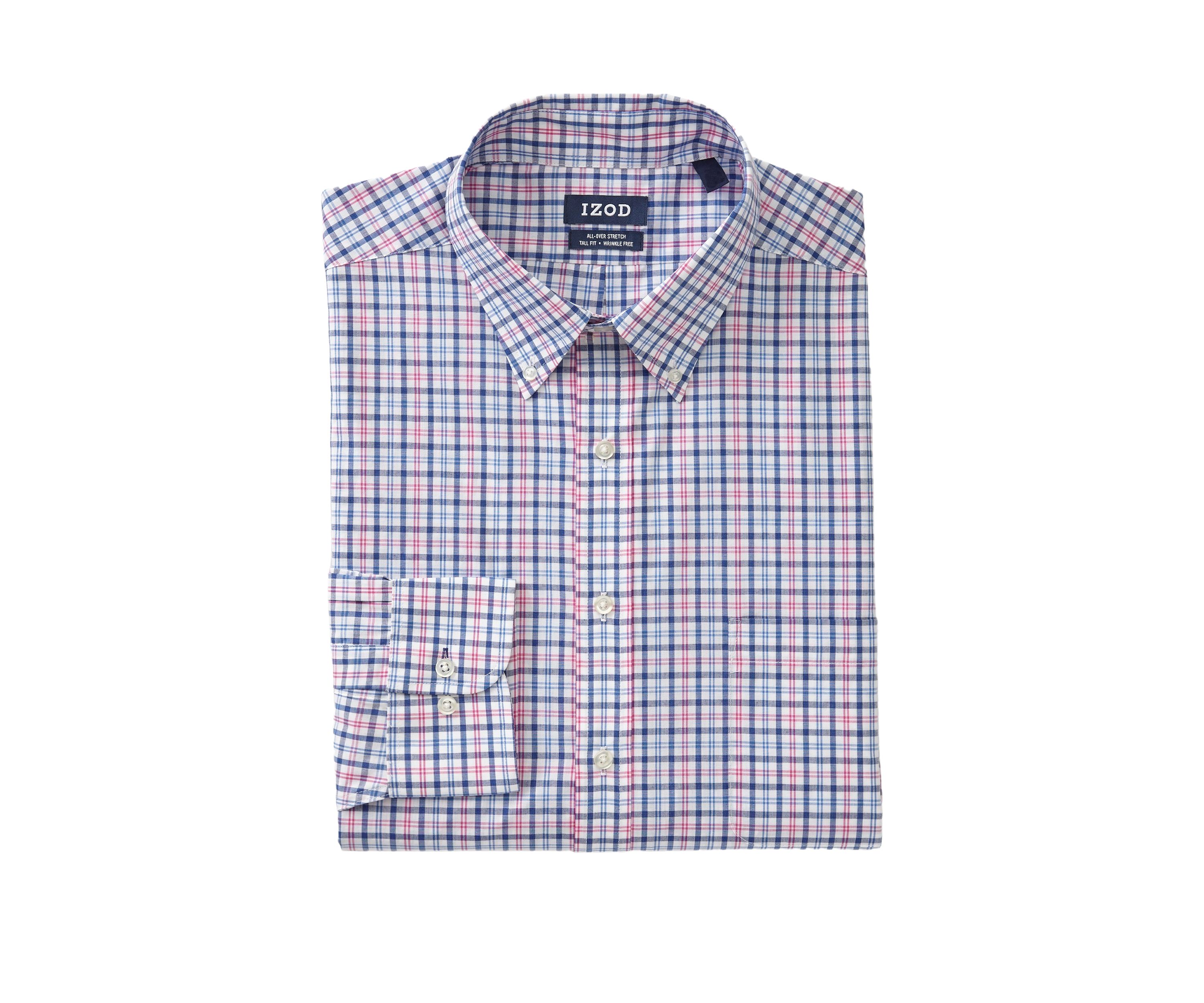 Big & Tall All Over Stretch Dress Shirt