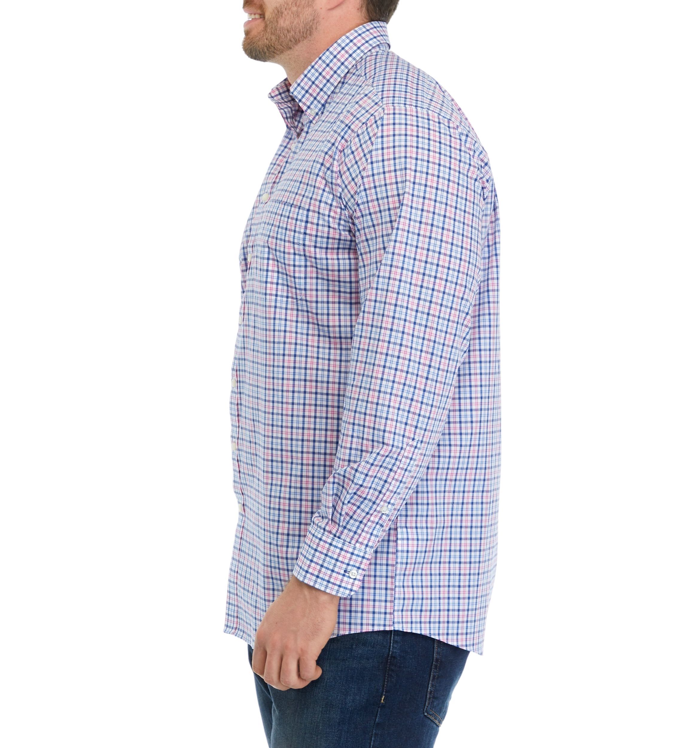 Big & Tall All Over Stretch Dress Shirt