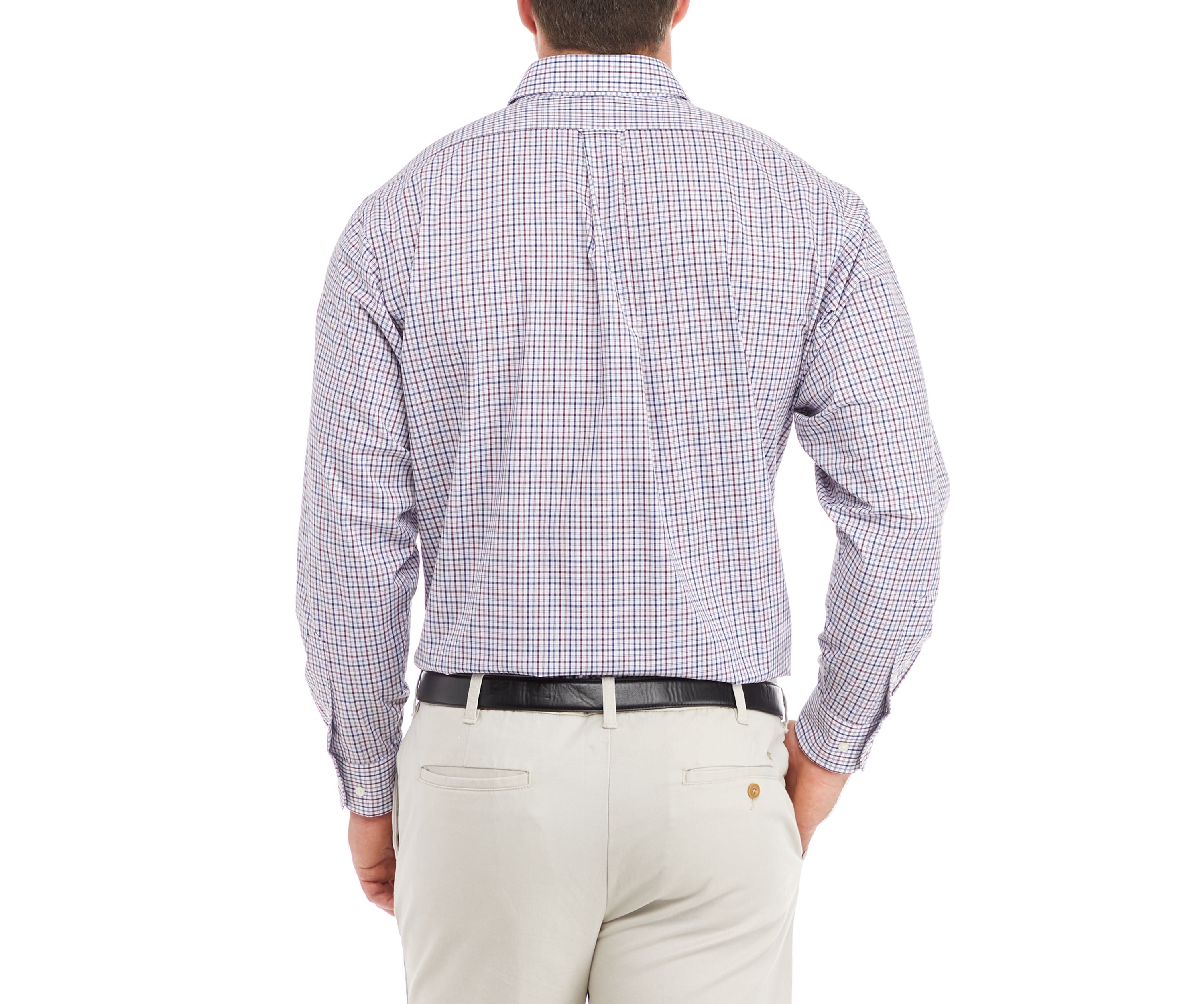 Mens Tall All Over Stretch Dress Shirt