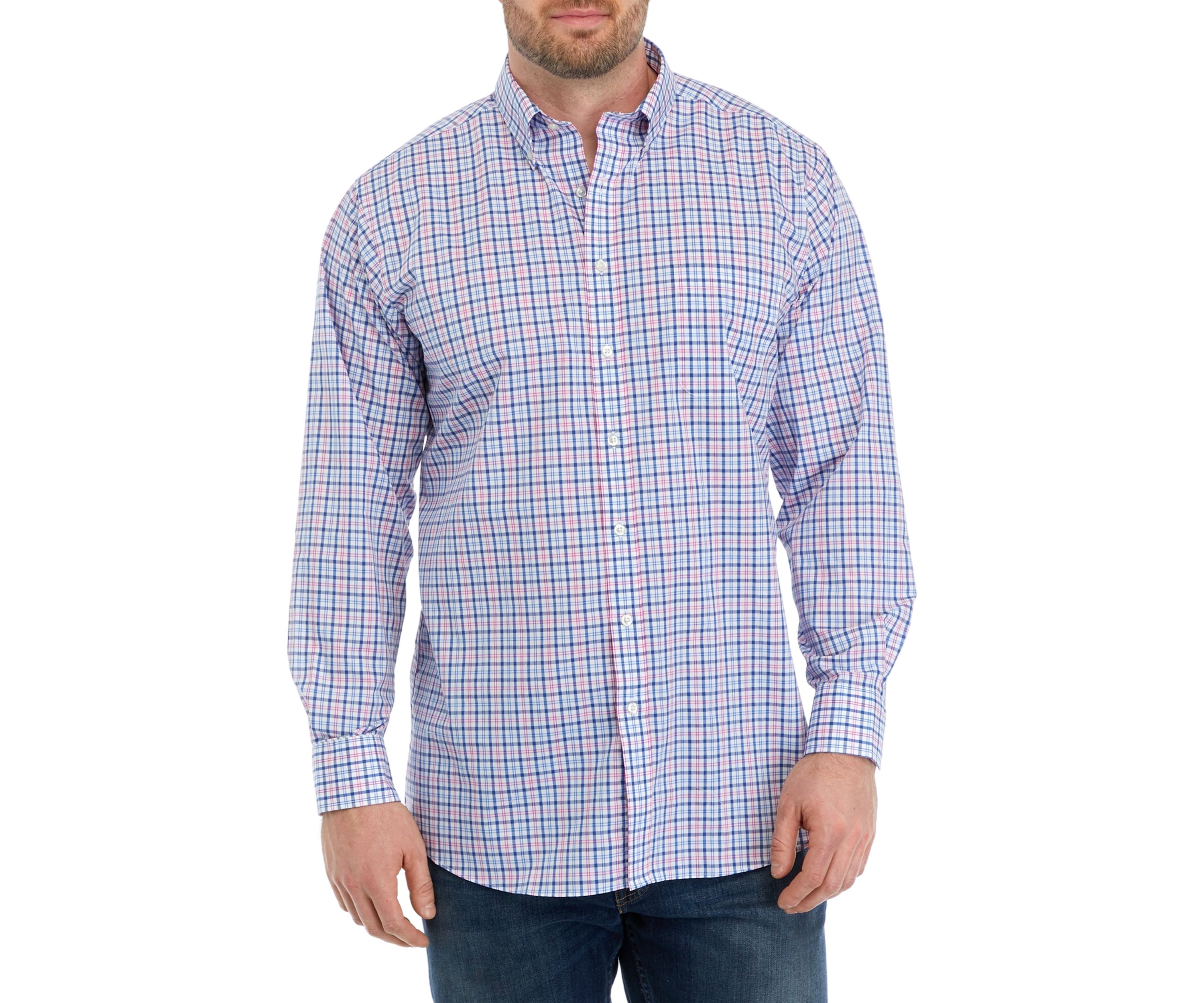 Big & Tall Tall All Over Stretch Shirt