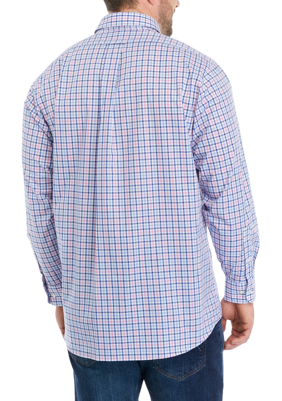 Big & Tall Tall All Over Stretch Shirt