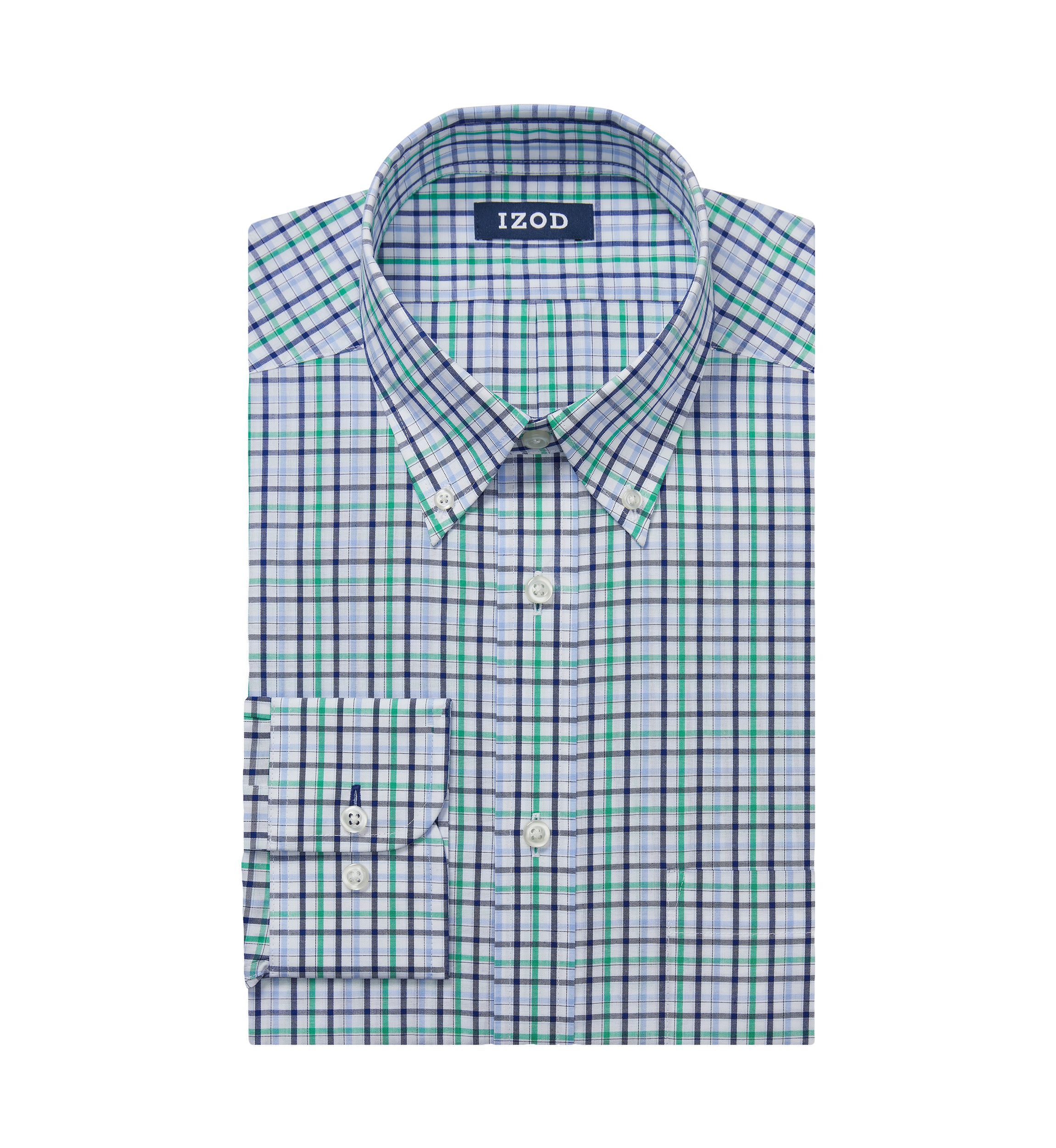 Regular Fit Allover Printed Stretch Dress Shirt