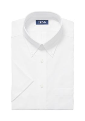  IZOD Men's FIT Dress Shirts Stretch Solid (Big and