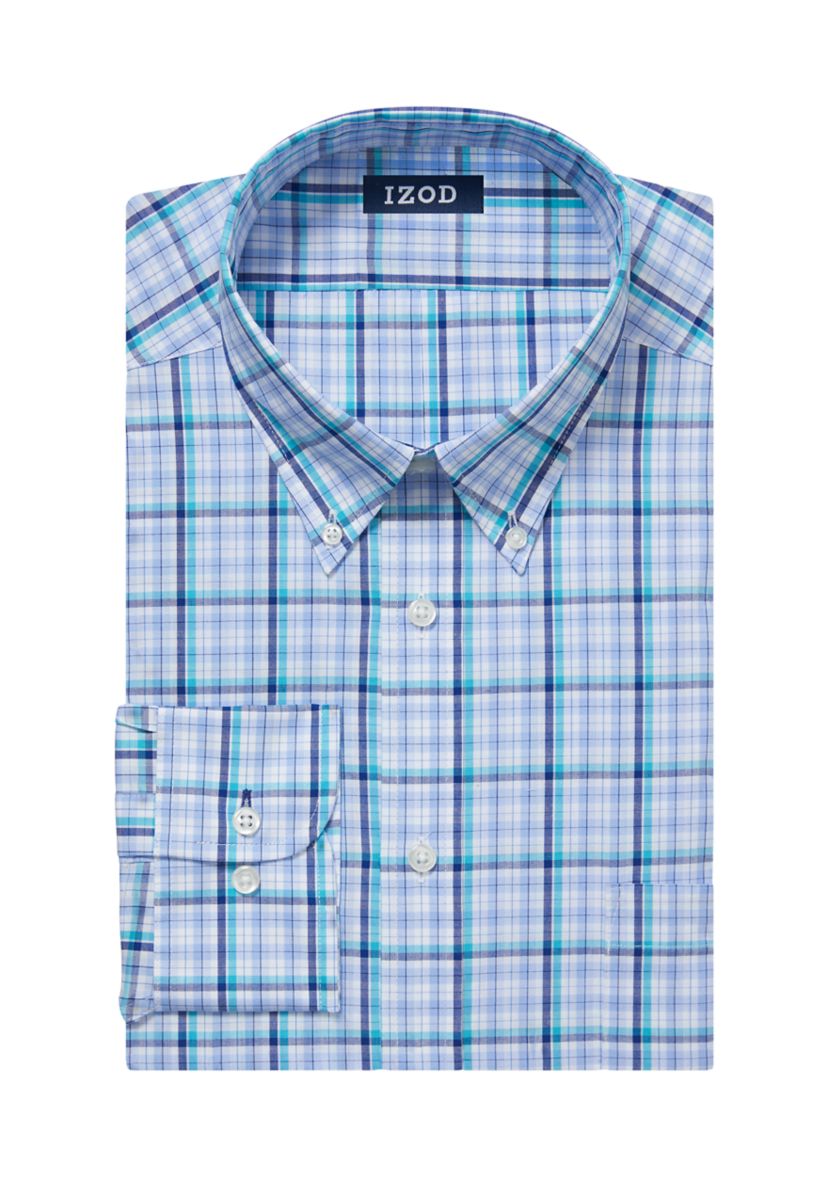 Mens Big Plaid Regular Fit Shirt