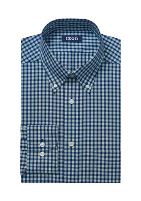 Men's Tall Plaid Printed Stretch Dress Shirt