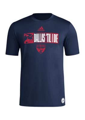 MLS FC Dallas Short Sleeve Jersey Hook Graphic T-Shirt