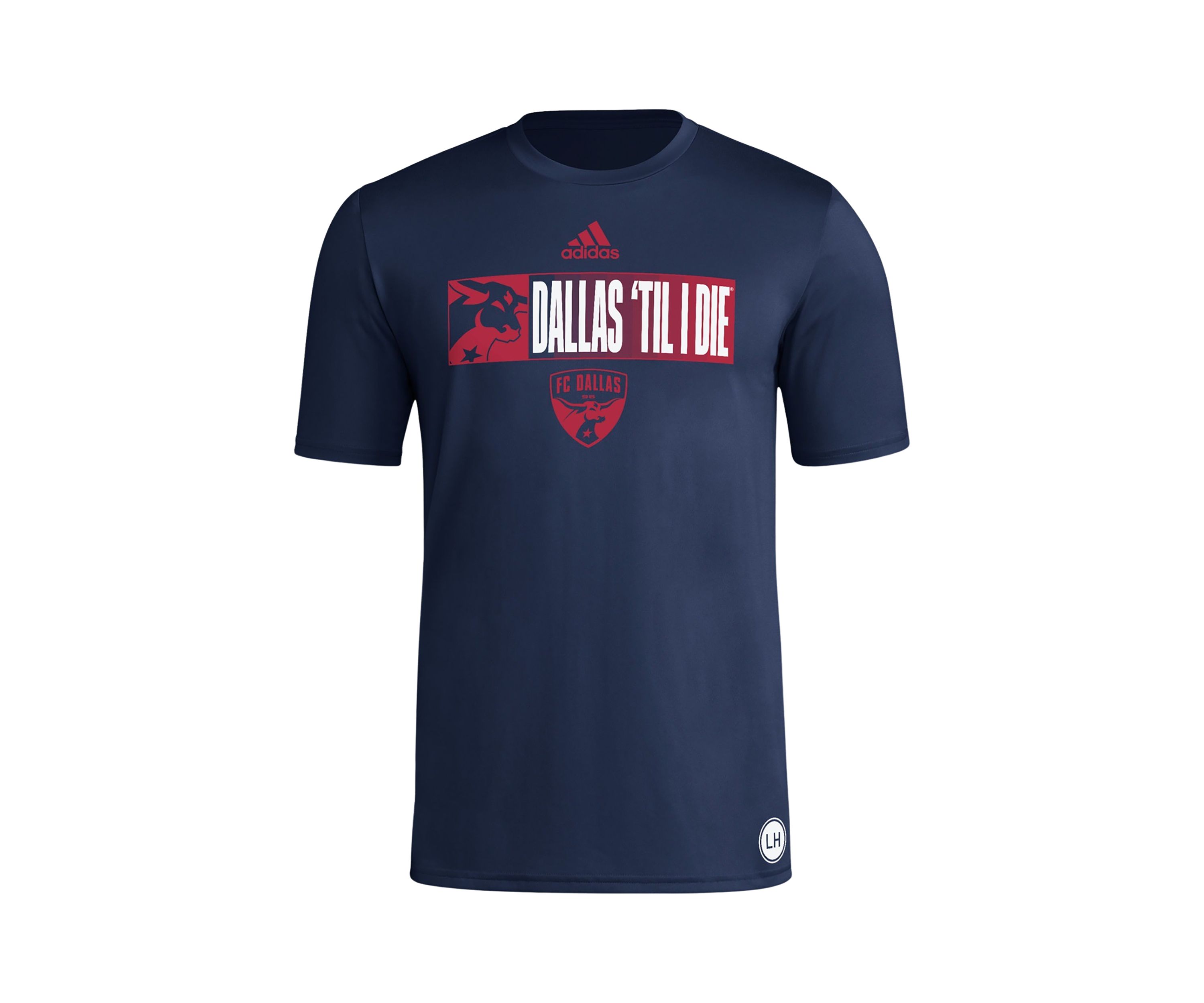 MLS FC Dallas Short Sleeve Jersey Hook Graphic T-Shirt