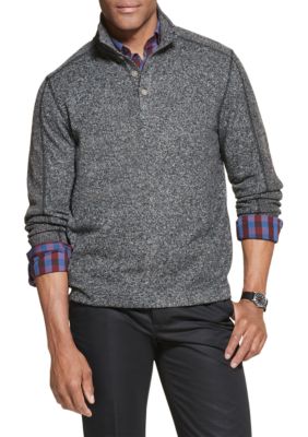 Download Van Heusen Men's Flex Fleece Mock Neck Sweater | belk