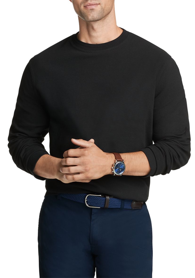 Mens Long Sleeve Crew Neck Shirt