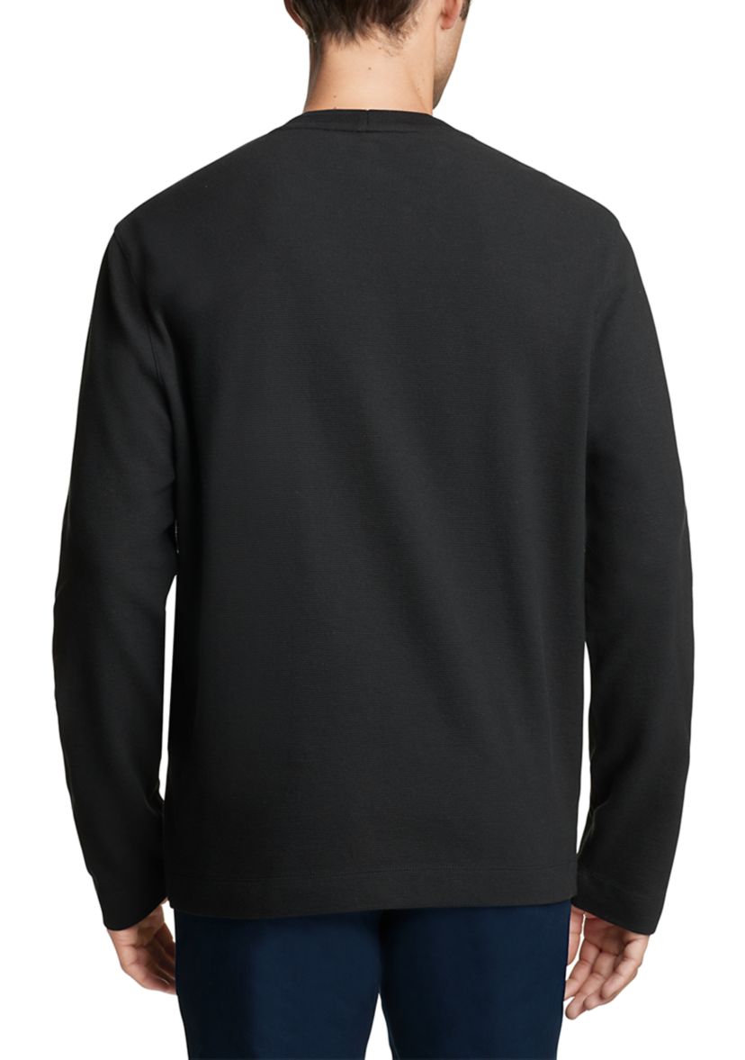 Mens Long Sleeve Crew Neck Shirt