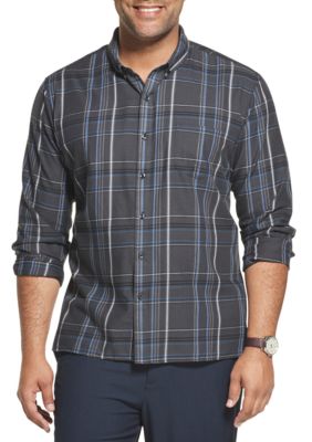 van heusen never tuck shirts big and tall