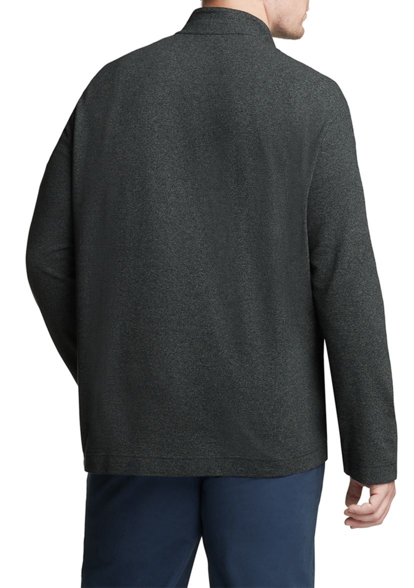 Big & Tall Big and Tall Quarter Zip Pullover