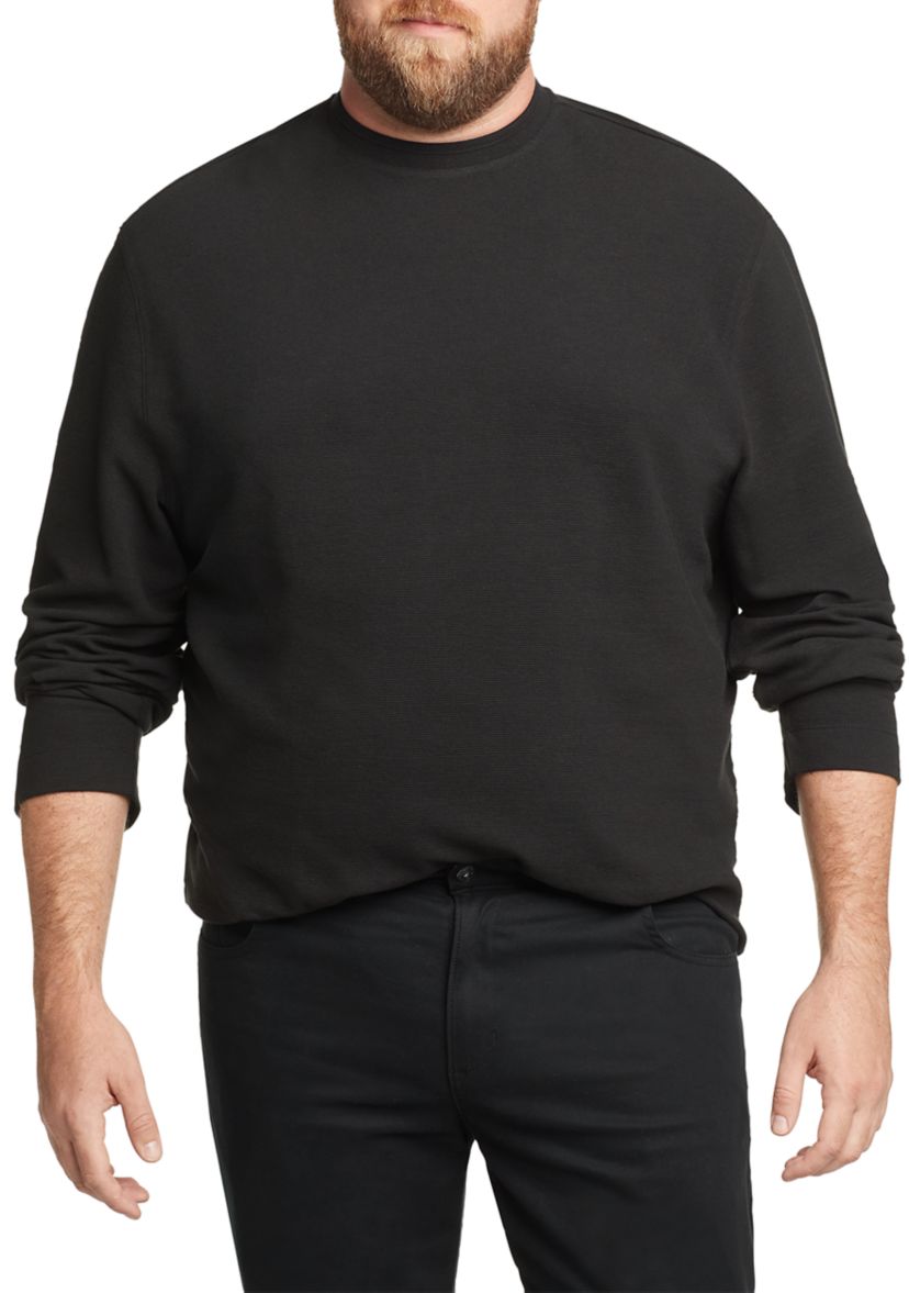 Big & Tall Long Sleeve Crewneck Shirt