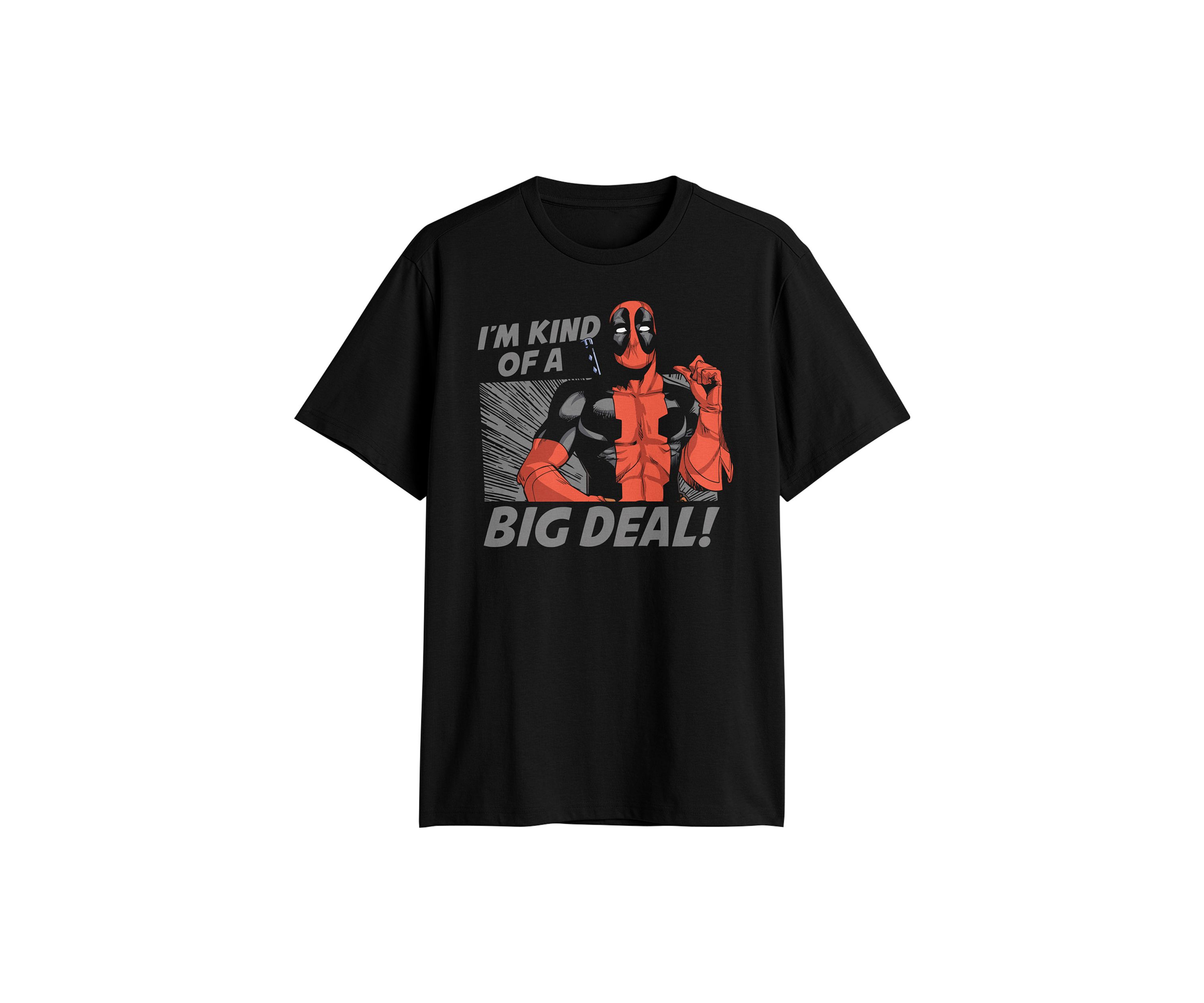 Big & Tall Deadpool Big Deal Graphic T-Shirt 
