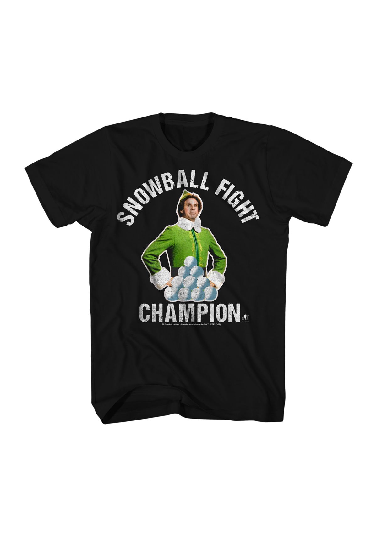 Big & Tall Short Sleeve Snowball Fight Champion Graphic T-Shirt