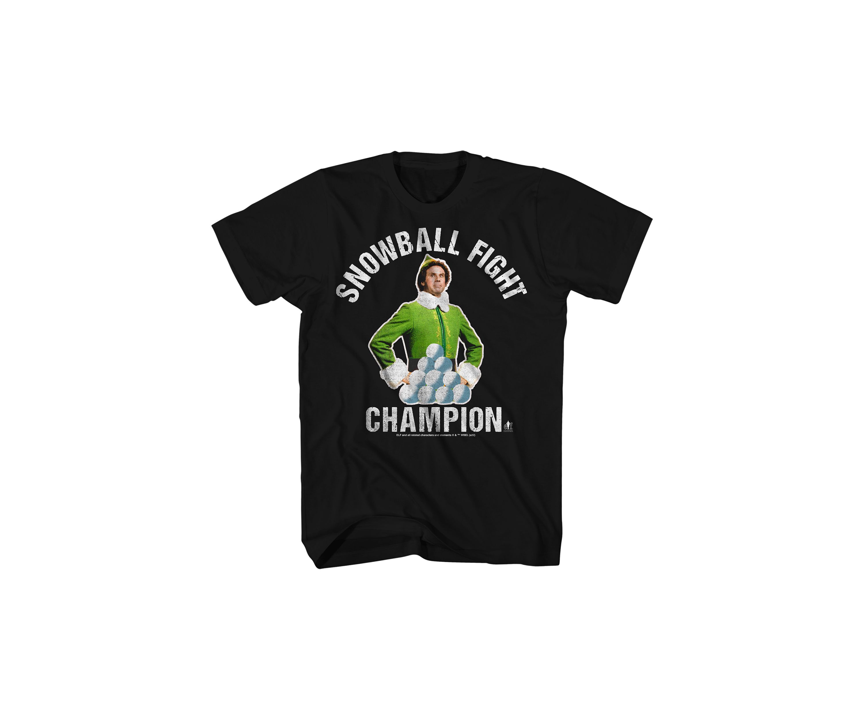 Big & Tall Short Sleeve Snowball Fight Champion Graphic T-Shirt