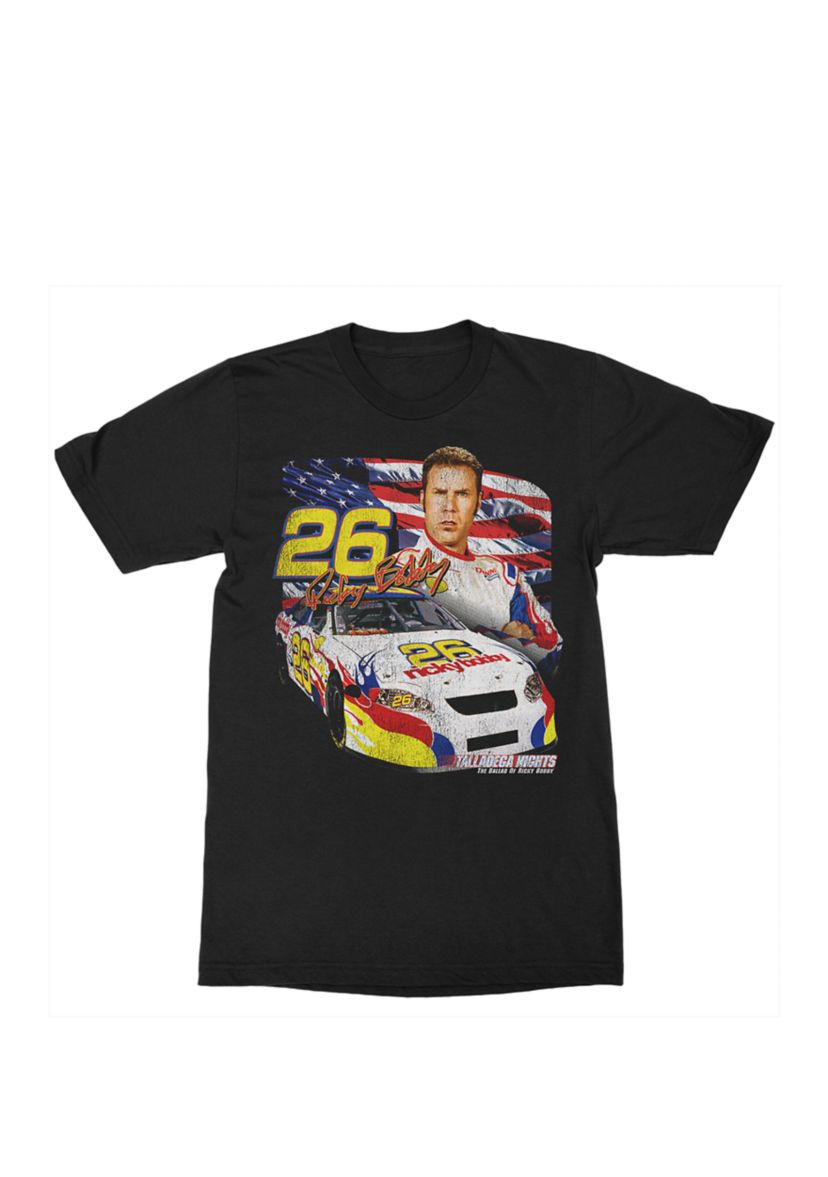 Short Sleeve Ricky Bobby Graphic T-Shirt